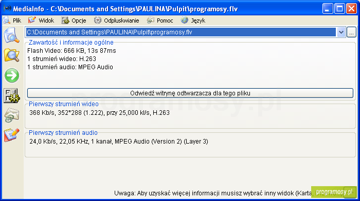 MediaInfo Portable